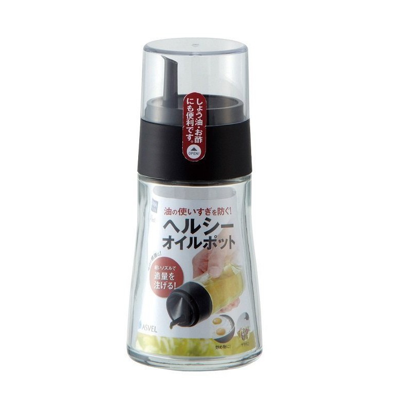 【小胖日貨】現貨 日本 ASVEL 玻璃 油瓶 油罐 醬料罐 調味料罐 ◎140ml(小)