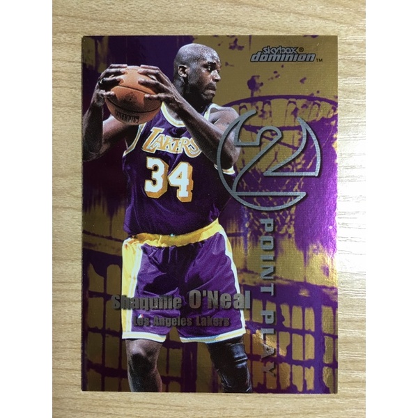 skybox 1999 SHAQUILLE O'NEAL 特卡 nba 球員卡 湖人