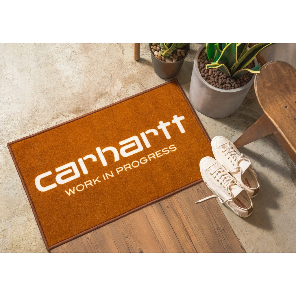 欣賞》台灣公司貨17FW Carhartt WIP GWP Script Doormat 室內地毯| 蝦皮購物