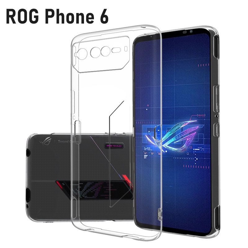華碩 ROG Phone 7 6 6D ROG7 外殼透明超薄軟 TPU 手機殼保護套
