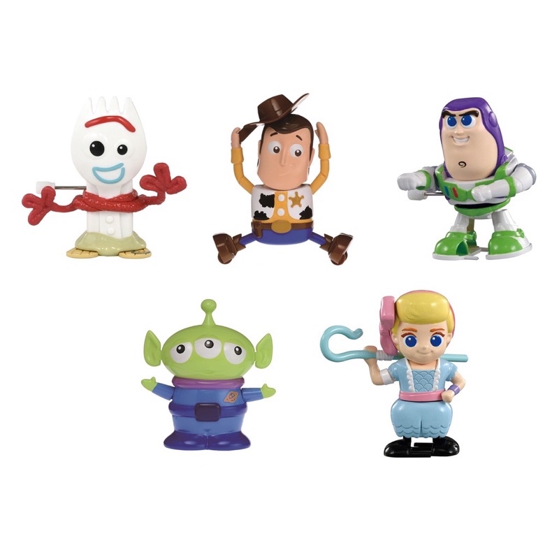 現貨 TOY STORY4 玩具總動員4發條系列 發條玩具 公仔 叉奇 Forky 巴斯(盒損) | 蝦皮購物