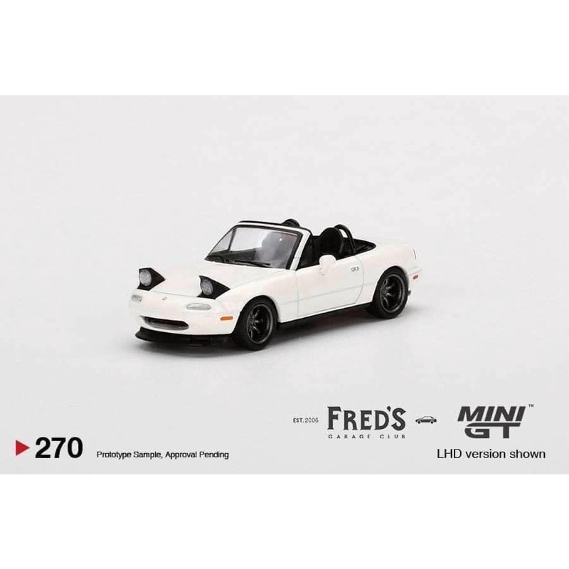 1/64 MINI GT FRED's GARAGE CLUB  #270 Mazda MX-5 Miata