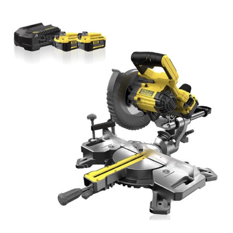 含税 ST-SCM701M2 20V Max 斜切鋸 (雙電) SCM701 SCM701M2 史丹利 Stanley