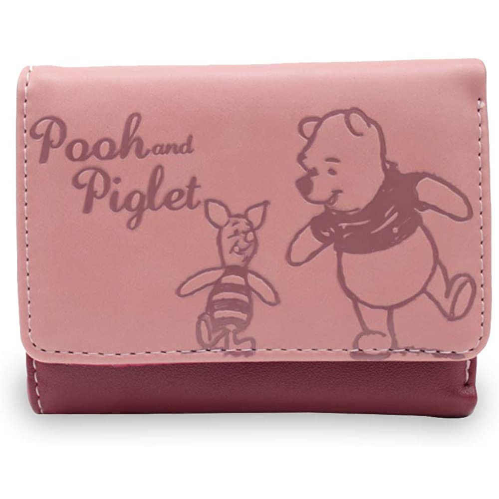 現貨✦DI011121✦DISNEY Winnie the pooh日本正版迪士尼小熊維尼短夾皮包皮夾女生生日情人節禮物