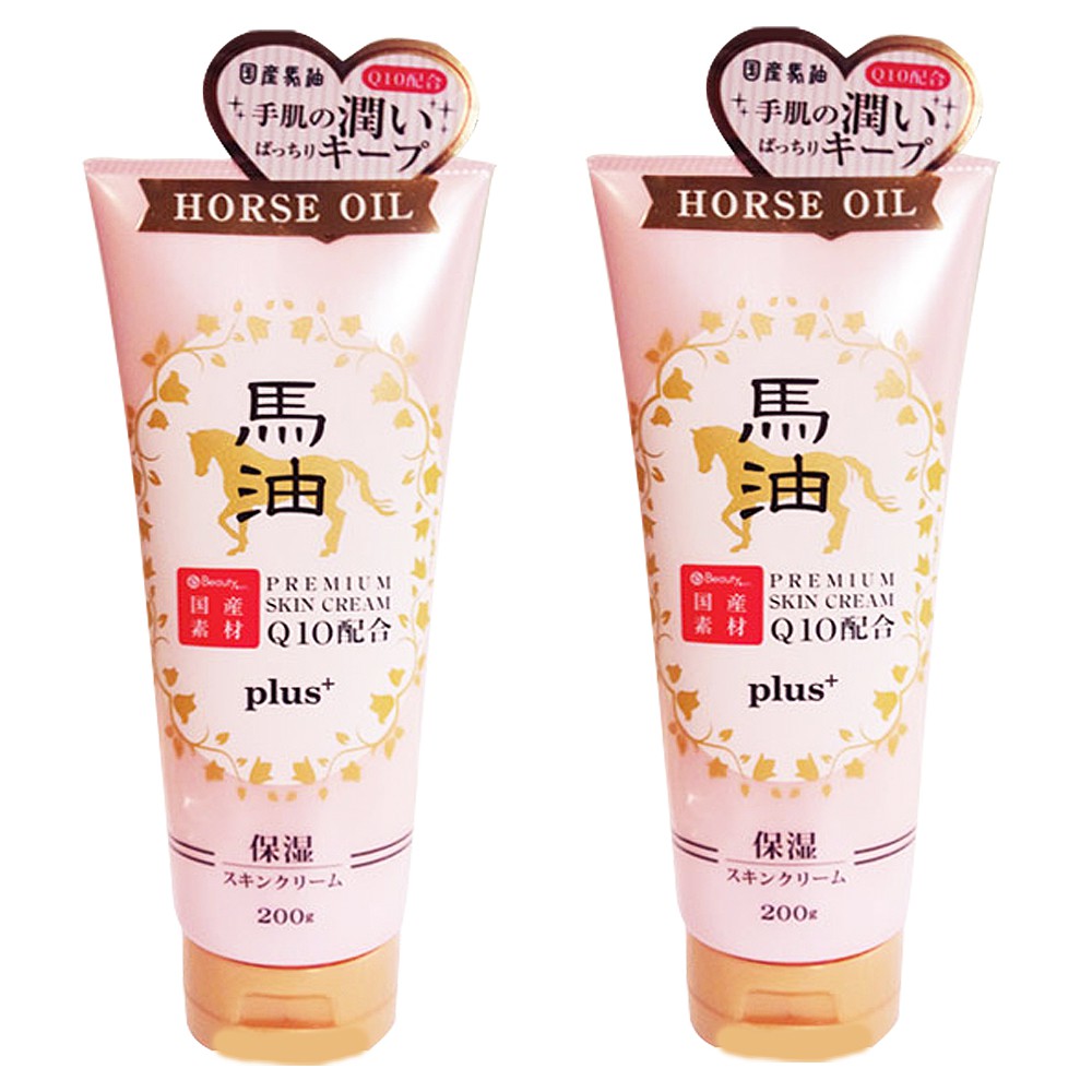 日本Beauty  高濃度馬油修護乳 Plus+  (1瓶)   臉部、身體、手足乳液