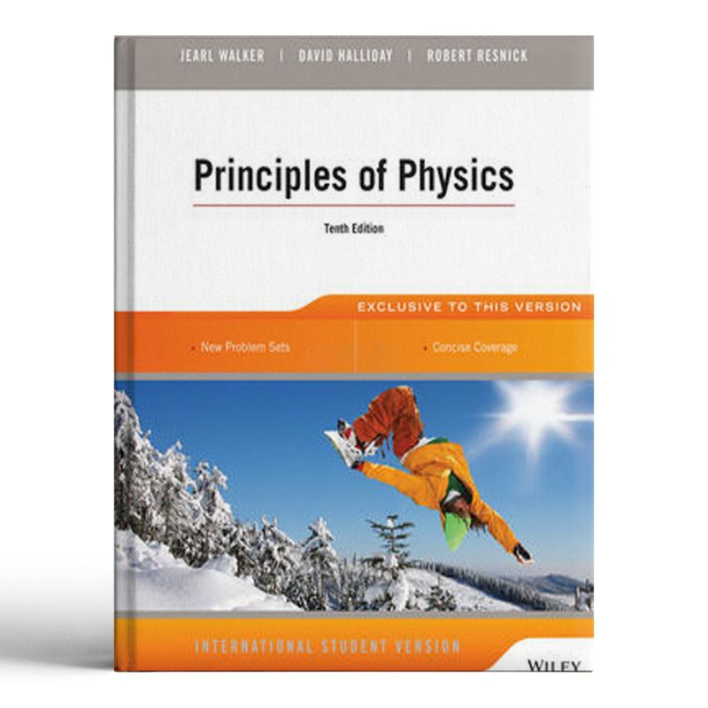 ➤最低價  省錢原文參考書 ➤普通物理Principles of physics (tenth edition)第10版