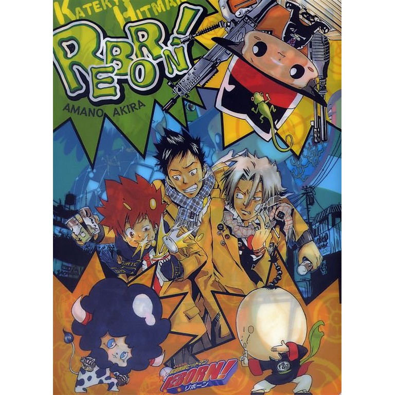 悟空堂 家庭教師里包恩reborn 天野明 資料夾001 日版 蝦皮購物