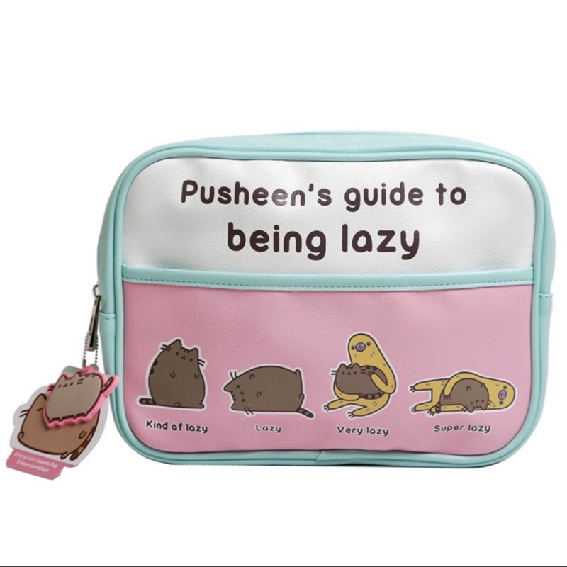 Pusheen the cat 胖吉貓 胖吉喵化妝包 洗漱包