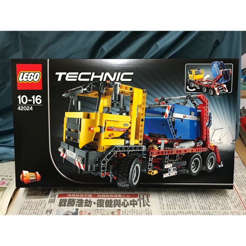 LEGO 42024 TECHNIC 科技系列 貨櫃車 Container Truck