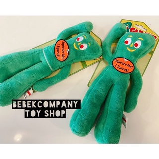全新現貨在臺 🇺🇸美國正版 9吋/23cm Gumby 岡比 黏土人 絨毛玩偶 寶寶玩具 狗狗玩具 收藏