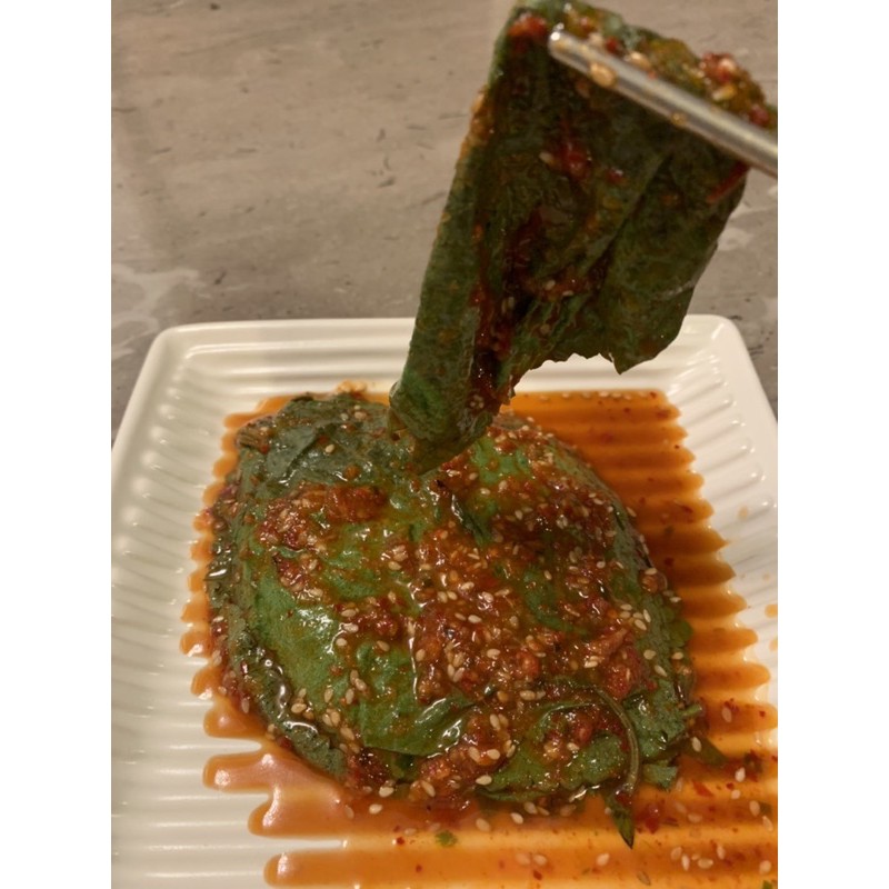 沙媽Homemade 韓國芝麻葉泡菜