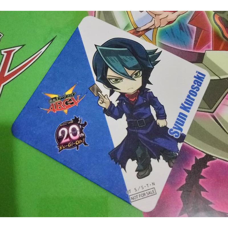 降價 遊戲王arc V 黑咲隼杯墊 蝦皮購物