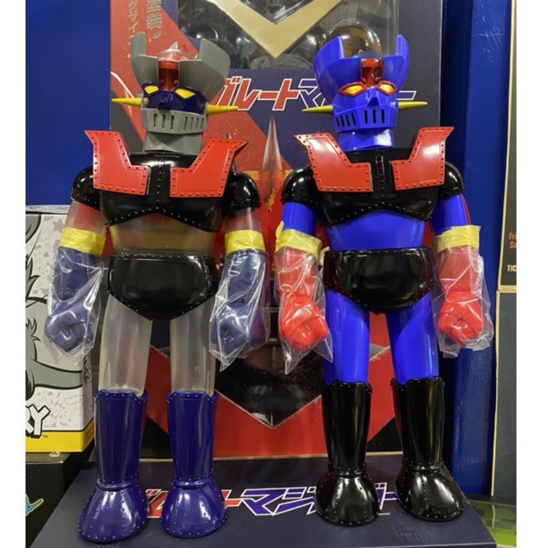 奧司玩具 無敵鐵金剛 big scale #2-3 藍紅飛翼 mazinger z 日本製造 軟膠 設計師