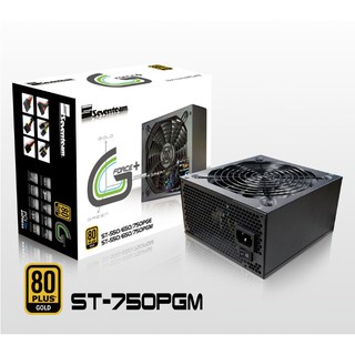 瘋狂買 七盟 Seventeam 電源供應器 ST-750PGM 100V-240V電壓共用 80PLUS金牌認證 特價