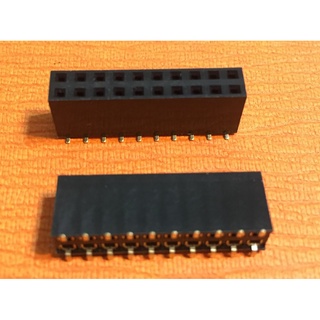【IF】 雙排 排母 2*10pin 2.54mm 180度 SMD 2x10P HEADER