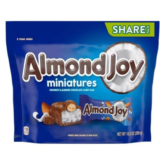 🔥現貨【停看聽】美國代購 Almond Joy 椰子杏仁巧克力 (289g)