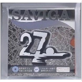 桌球孤鷹~桌球膠皮 SAVIGA 27 長顆單膠皮~賽維卡27 (紅黑沒海綿)~塞維卡27 日本原装精品上市!