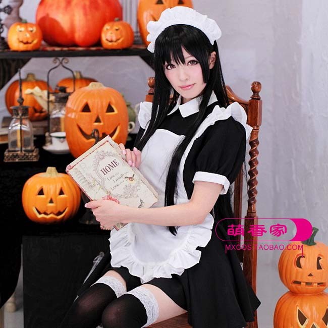 萌香家輕音少女假發秋山澪假毛閻魔愛夏娜矢霧波江cosplay假發 蝦皮購物