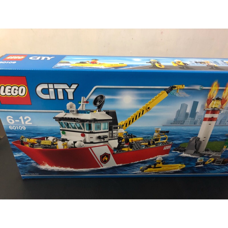 Lego 樂高 消防船全新正版現貨請選擇郵寄喔 蝦皮購物