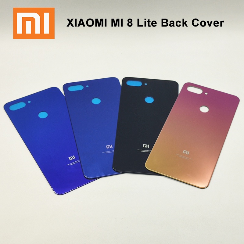 XIAOMI MI 小米 Mi 8 Lite 後蓋電池蓋玻璃後門外殼更換 Mi 8 Lite Mi8 Lite 手機殼帶