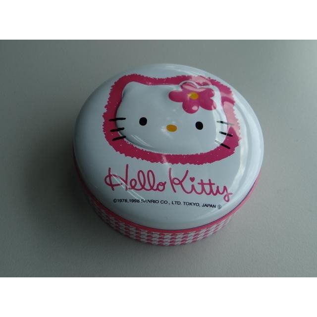 ＜采芳小舖＞Hello Kitty,凱蒂貓,sanrio,三麗鷗,1998 鐵盒(原糖果盒)