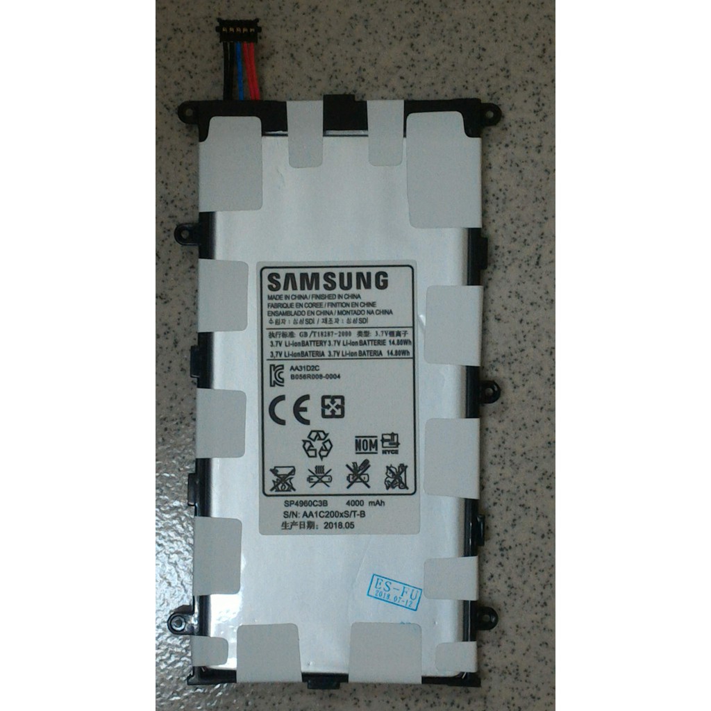 2018 製造 批發全新 SAMSUNG TAB2 7.0 P6200 P3100 P3110 平板電池