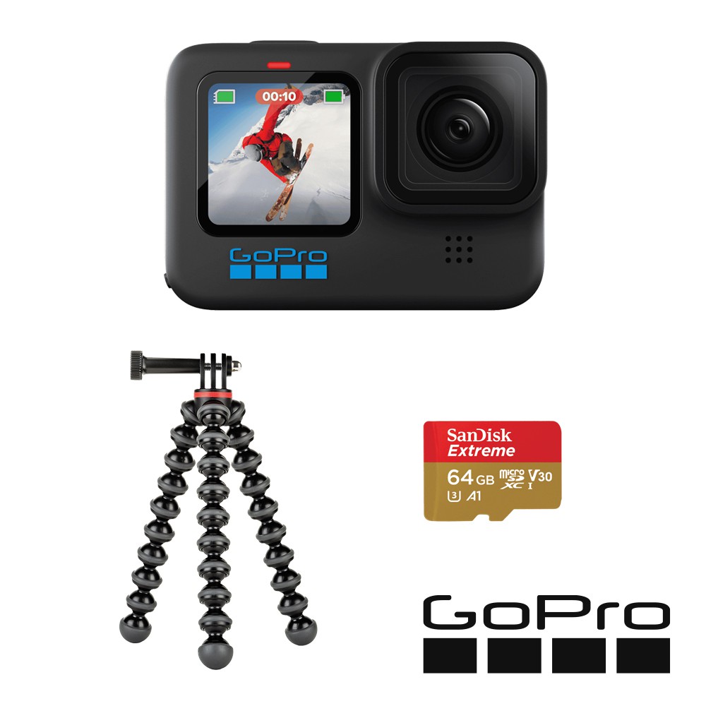 GoPro HERO 10 Black 變形腳架套組 CHDHX-101-RW (正成獨家-新春限定) 廠商直送