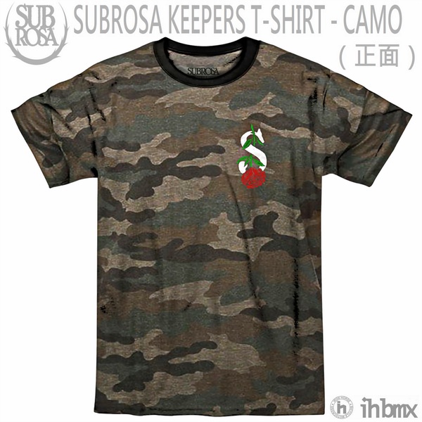 SUBROSA KEEPERS T-SHIRT 守門員 T卹 迷彩 美國 BMX 極限單車品牌