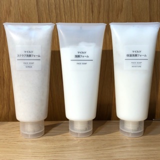 洗面乳✨良質良值 現貨新降價 [好感生活推薦] 品項：MUJI無印良品 洗面乳系列 溫和去角質 保濕 敏感肌 無印