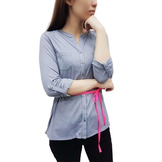女修身罩衫 防曬UPF50+ 透氣 彈性 舒適 吸濕排汗