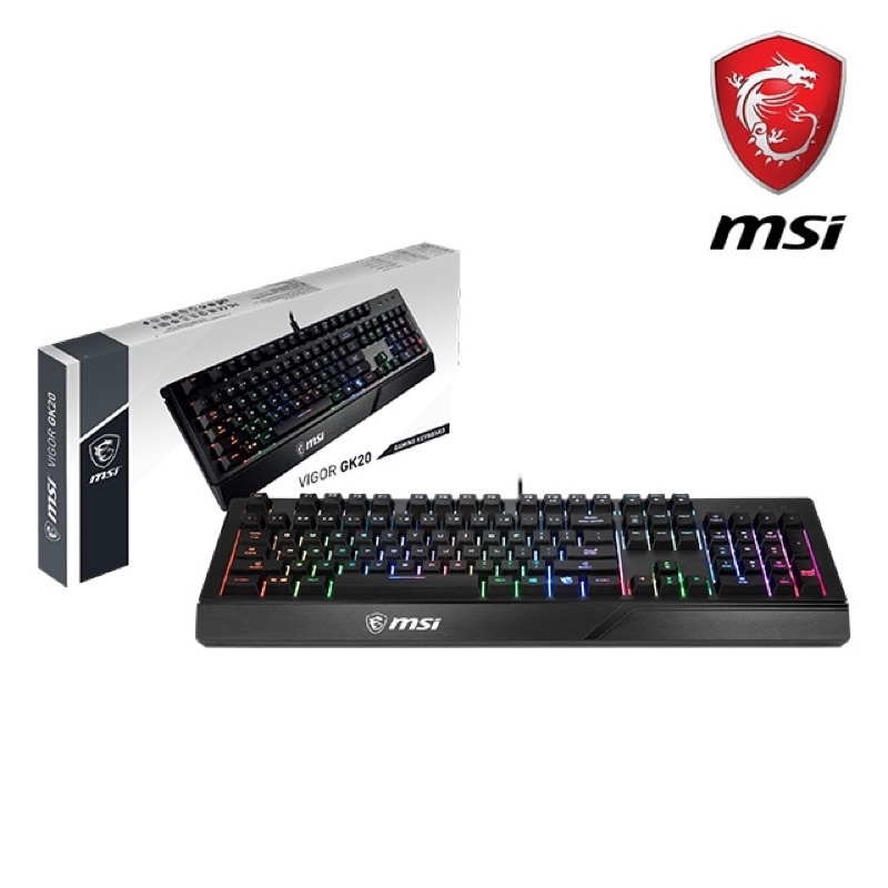 MSI微星【GK20+GM08+GD21】電競 鍵盤 滑鼠 組合價