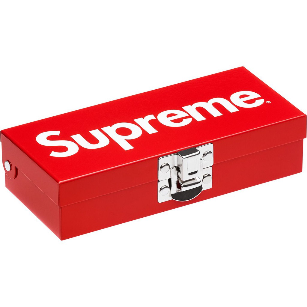 車庫服飾 -- Supreme small Metal Storage Box 小鐵盒