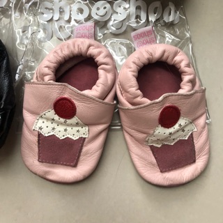 二手Shooshoos真皮學步鞋(M)