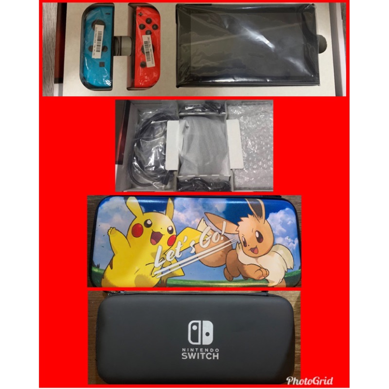 二手美品 Nintendo Switch NS 主機（紅藍） 台灣公司貨