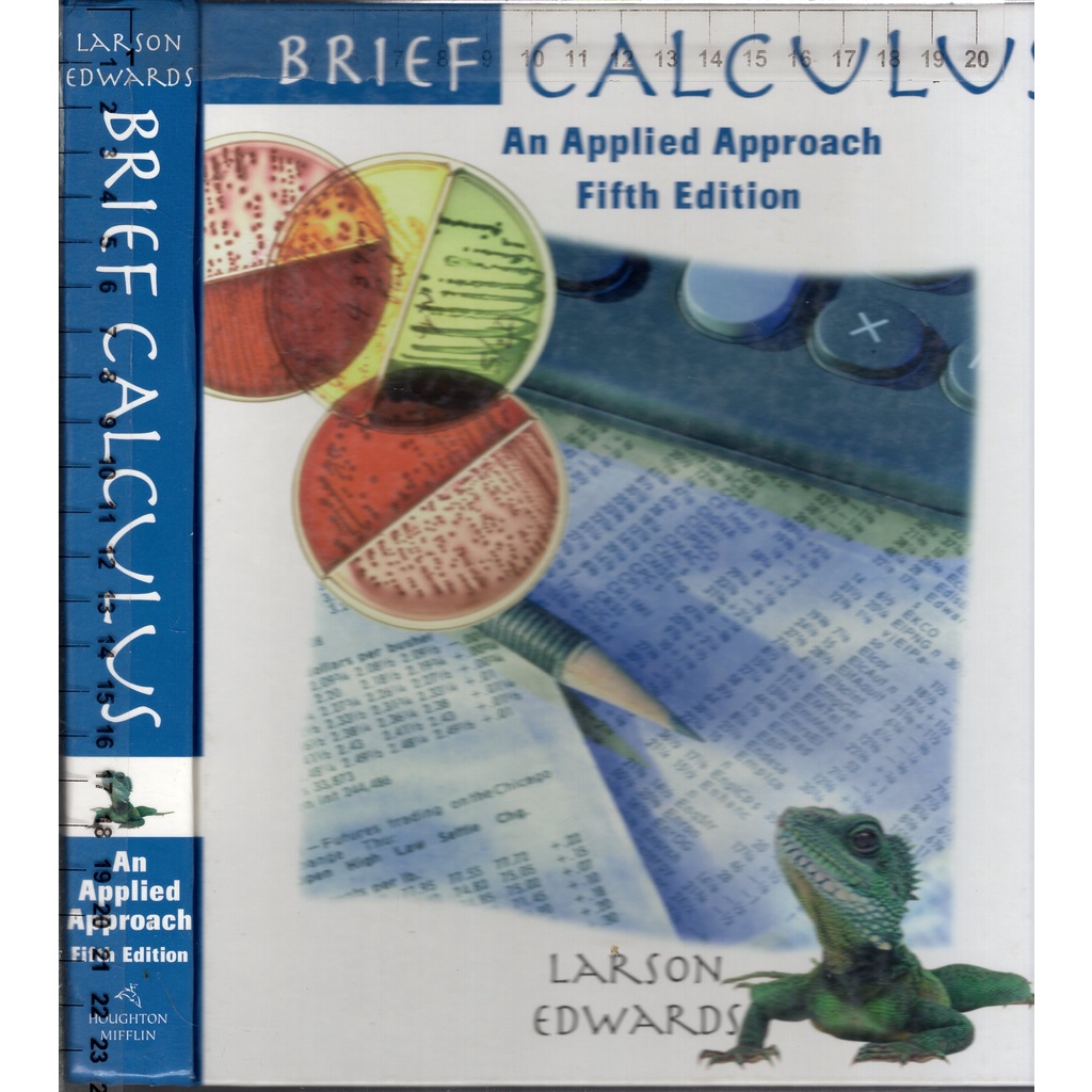 佰俐O《BRIEF CALCULUS 5e》1999-LARSON-0395916852