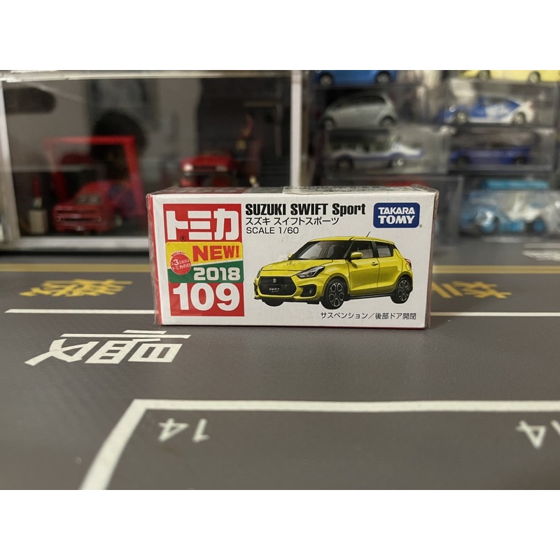 tomica no.109 SUZUKI SWIFT Sport 新車貼出貨附膠盒