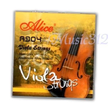 Alice 愛麗絲 中提琴弦 A904-鋼弦-整組1-4弦-愛樂芬音樂