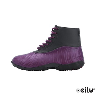 美國 CCILU 英倫風防水短靴-女款-302314126紫色