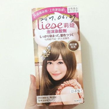 Liese 莉婕 泡沫染髮劑 泡泡染 棉花糖棕色 花王 染髮劑 棕色 咖啡色 防疫 不出門