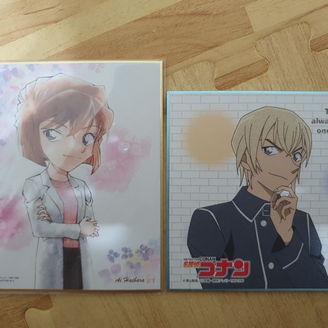 名偵探柯南灰原哀安室透色紙立牌 蝦皮購物