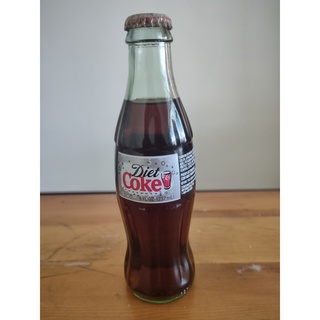 美國可口可樂1996 DIET 健怡可樂玻璃瓶