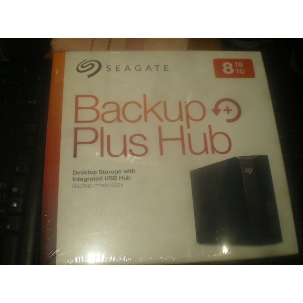 希捷 Seagate Backup Plus Hub 8TB 桌上型 3.5吋外接硬碟 STEL8000300