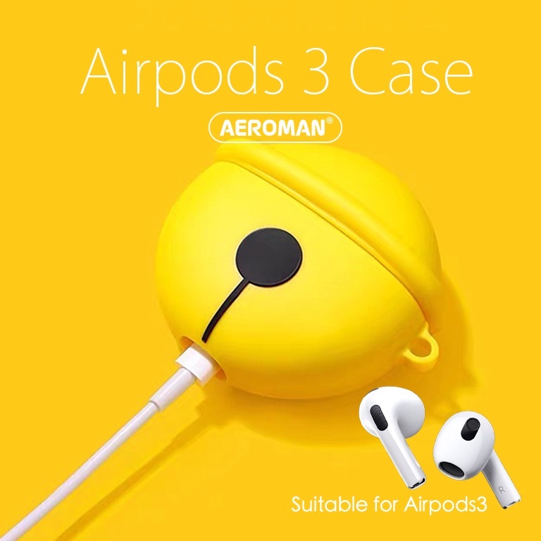 airpods3 airpods 3 3代 鈴鐺 鬥牛犬 石像 新三代 pro 保護套 防滑 耳套 耳掛 蘋果 防丟繩