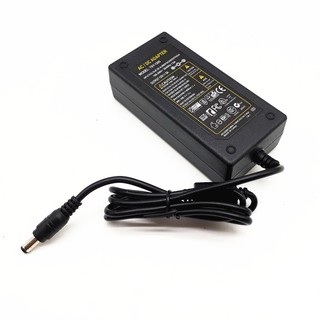 110V/220V通用轉 12V5A 公頭5.5mm*2.1mm 帶磁環品尾介面電源適配器 電源盒 變壓器