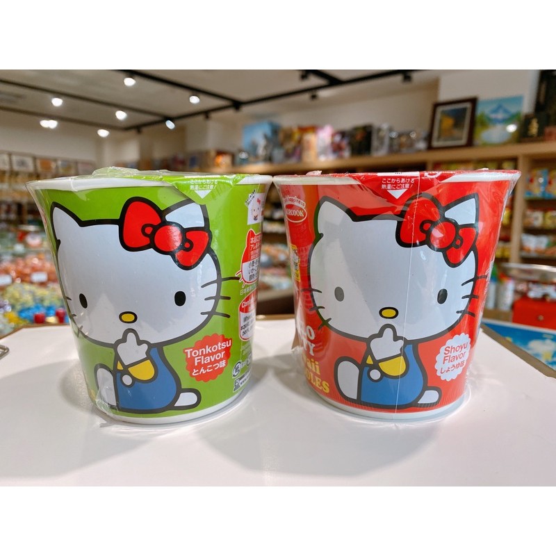 🍓金田旺 日本🇯🇵泡麵系列《Hello Kitty造型杯麵》日本限定 Acecook聯名 kitty杯麵 kitty魚板