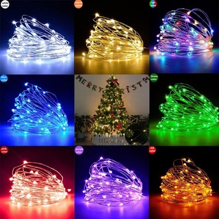 20 個 LED 電池供電 LED 銅線串童話燈聖誕派對裝飾