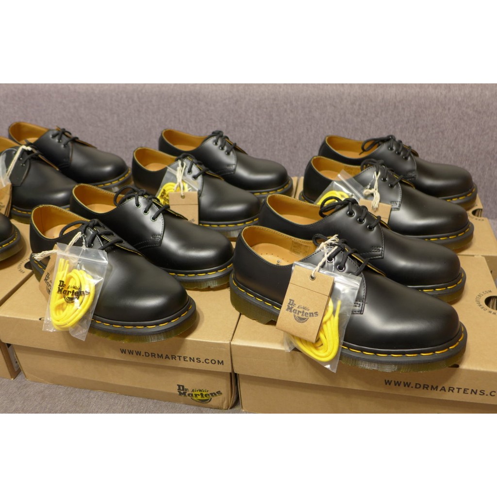 現貨】Dr Martens 1461 Smooth Shoe 馬汀經典基本款3孔皮鞋| 蝦皮購物