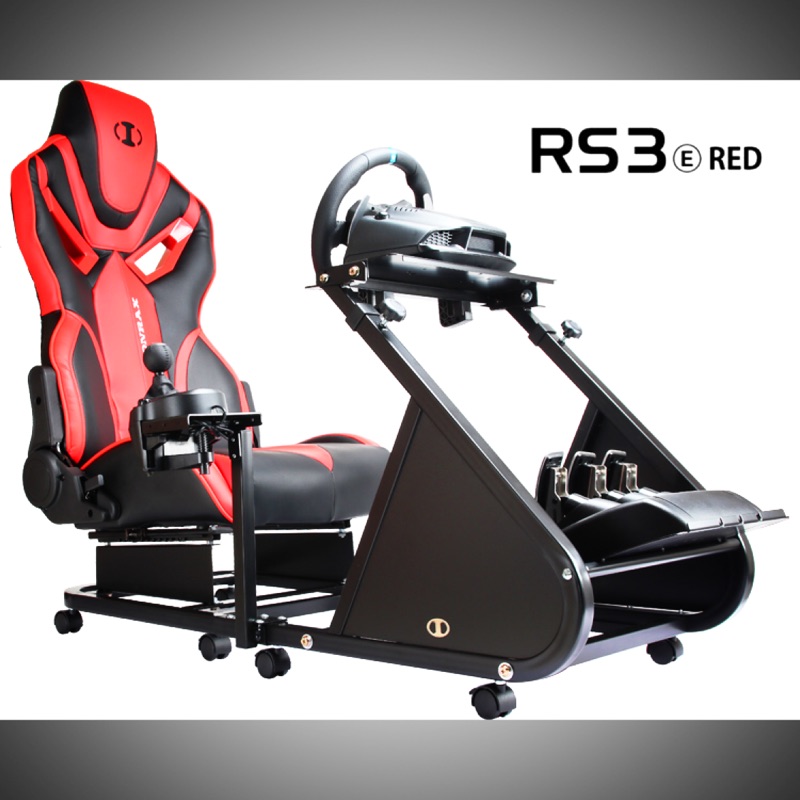 【東晶電玩】IONRAX RS3Ⓔ賽車架 椅 含排檔架 可對應PS4 G29 G27 T500 T300 T150方向盤