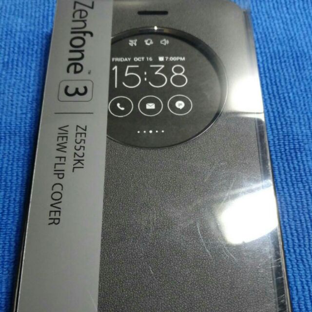 ASUS  Zen Fone 3 (ZE552KL)  原廠皮套 (黑)