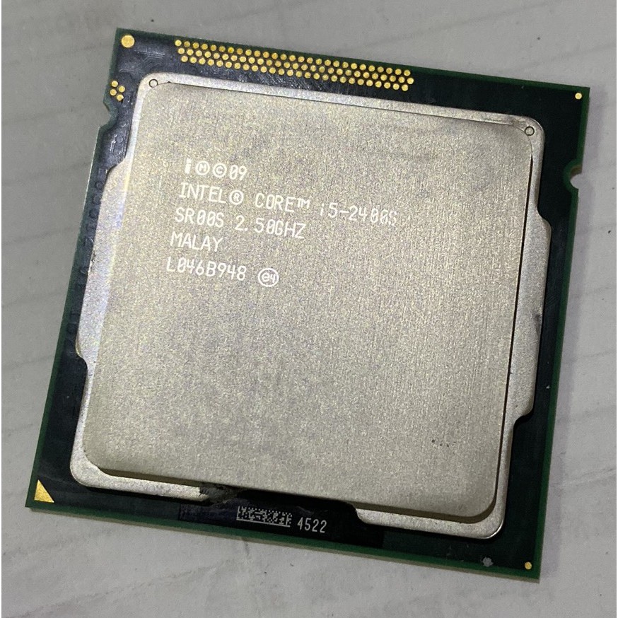 二手良品 INTEL i5 2400s 省能版本 CPU 處理器 LGA 1155 二代